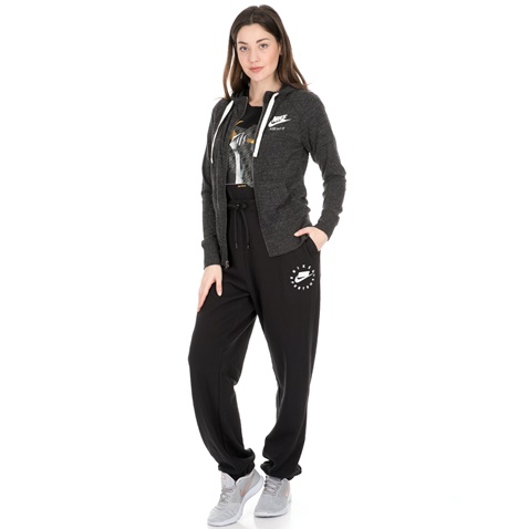 NIKE-Γυναικεία φούτερ ζακέτα NIKE SPORTSWEAR GYM VNTG μαύρη