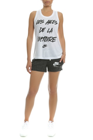 NIKE-Γυναικείο σορτς Nike GYM VNTG γκρι