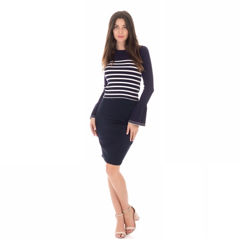 GUESS-Γυναικεία pencil φούστα GUESS μπλε