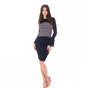 GUESS-Γυναικεία pencil φούστα GUESS μπλε