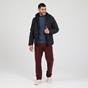 MARTIN & CO-Ανδρικό παντελόνι MARTIN & CO 5-POCKET μπορντό