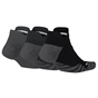 NIKE-Γυναικείες κάλτσες NIKE DRY CUSH LOW 3PR μαύρες 