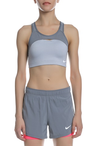 NIKE-Αθλητικό μπουστάκι NIKE PRO CLSSC γκρι 