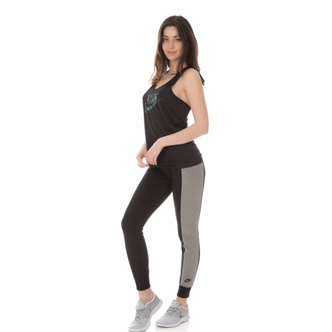NIKE-Γυναικείο κολάν Nike Sportswear Essential μαύρο