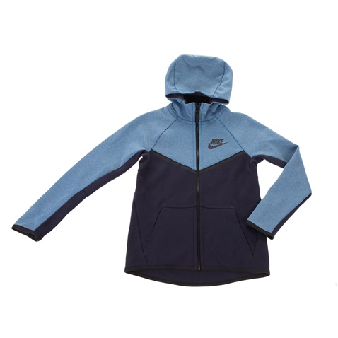 NIKE-Παιδική ζακέτα φούτερ NIKE SW TCH FLC WR μπλε