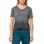 NIKE-Γυναικεία κοντομάνικη μπλούζα NIKE Dri FIT γκρι