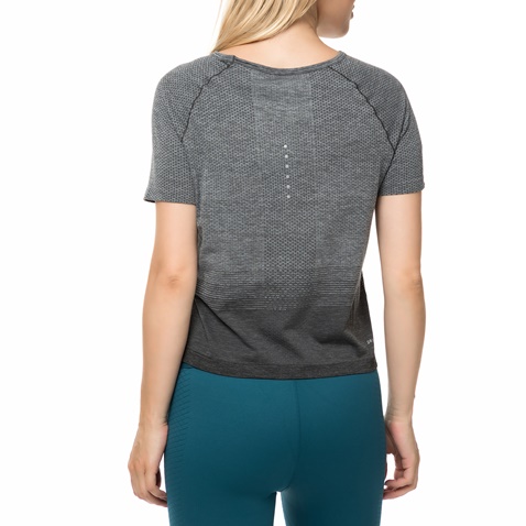 NIKE-Γυναικεία κοντομάνικη μπλούζα NIKE Dri FIT γκρι