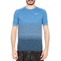 NIKE-Ανδρική αθλητική κοντομάνικη μπλούζα NIKE DF KNIT γαλάζιο