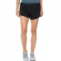 NIKE-Γυναικείο αθλητικό σορτς AROSWFT SHORT 4IN μαύρο 