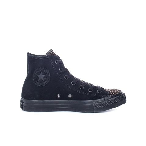 CONVERSE-Γυναικεία μποτάκια Chuck Taylor All Star Hi CONVERSE μαύρα  