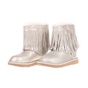 UGG -Παιδικά μποτάκια UGG CLASSIC SHORT II FRINGE χρυσά