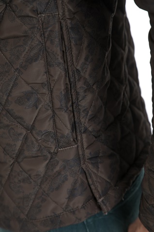 SCOTCH & SODA-Ανδρικό μπουφάν Lightweight quilted shirt jack καφέ