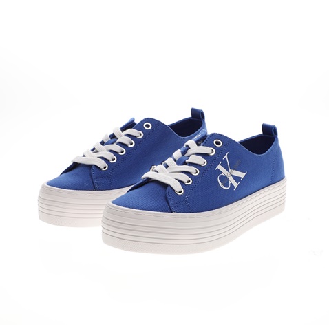 CALVIN KLEIN JEANS-Γυναικεία sneakers CALVIN KLEIN JEANS ZOLAH μπλε