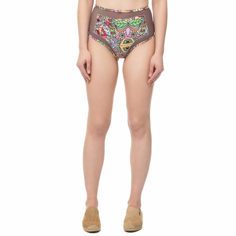 LUME-Γυναικείο ψηλόμεσο σλιπ μπικίνι KELLY BIKINI FOZ DO IGU πολύχρωμο