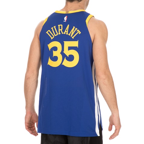NIKE-Ανδρική αθλητική φανέλα GSW M NK AUTH JSY ROAD μπλε