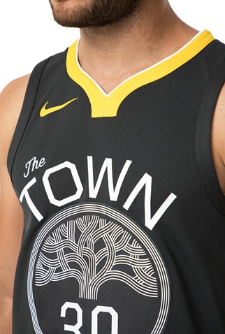 NIKE-Ανδρική φανέλα μπάσκετ GSW M NK AUTH JSY ALT1 