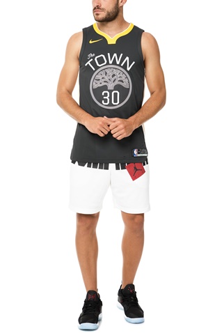 NIKE-Ανδρική φανέλα μπάσκετ GSW M NK AUTH JSY ALT1 