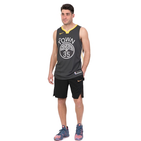 NIKE-Ανδρική φανέλα μπάσκετ GSW M NK AUTH JSY ALT1 γκρι