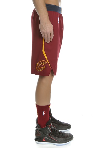 NIKE-Ανδρικό μπασκετικό σορτς NIKE CLEVELAND μπορντό