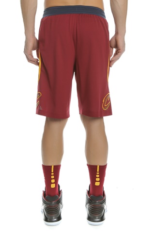 NIKE-Ανδρικό μπασκετικό σορτς NIKE CLEVELAND μπορντό