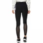 NIKE-Γυναικείο κολάν NIKE POWER LEGEND TIGHT VENEER 3 μαύρο με φλοράλ μοτίβο 