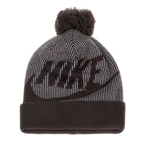 NIKE-Γυναικείος σκούφος NIKE BEANIE καφέ