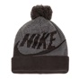 NIKE-Γυναικείος σκούφος NIKE BEANIE καφέ