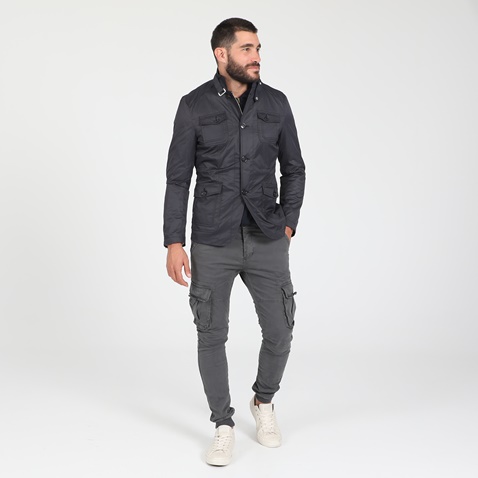 MARTIN & CO-Ανδρικό ελαφρύ jacket MARTIN & CO SPRING JACKET μπλε