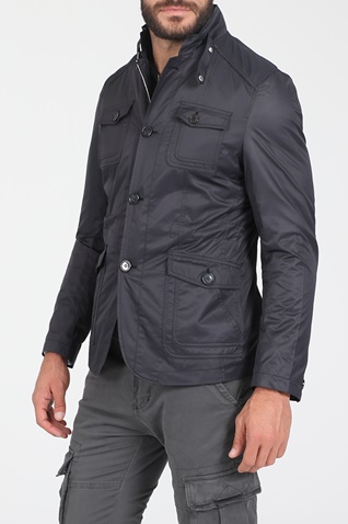 MARTIN & CO-Ανδρικό ελαφρύ jacket MARTIN & CO SPRING JACKET μπλε