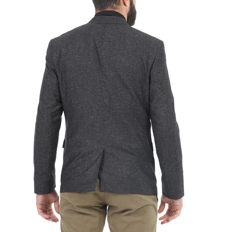 CK-Ανδρικό σακάκι CK BILAN-BF SPECKLED FLANNEL γκρι