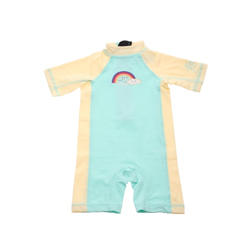 ROXY-Βρεφικό ολόσωμο μαγιό σορτς ROXY WETSUITS SO SANDY SPRING INFANT μπεζ μπλε
