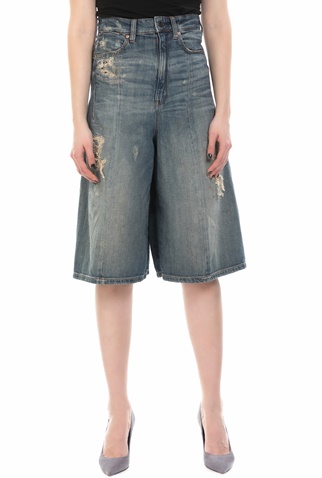 G-STAR RAW-Γυναικεία τζιν βερμούδα G-Star μπλε