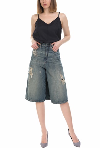 G-STAR RAW-Γυναικεία τζιν βερμούδα G-Star μπλε