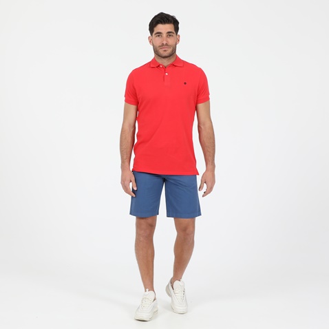 DORS-Ανδρική chino βερμούδα DORS twill vintage μπλε