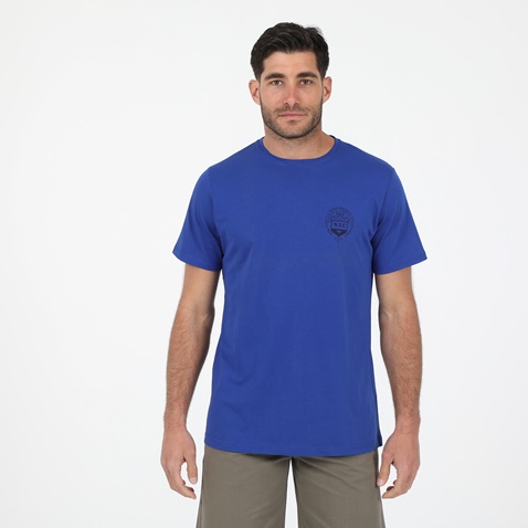 DORS-Ανδρικό t-shirt DORS μπλε