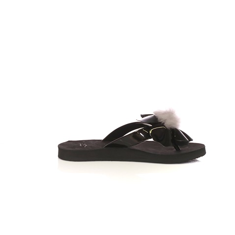 UGG -Γυναικείες σαγιονάρες UGG POPPY μαύρες