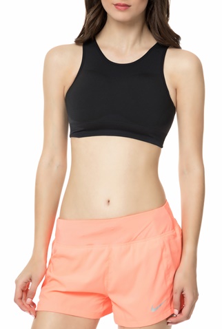 NIKE-Γυναικείο αθλητικό μπουστάκι NIKE SEAMLESS BRALETTE μαύρο 