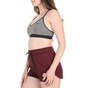 NIKE-Γυναικείο αθλητικό μπουστάκι NIKE INDY SOFT BRA γκρι 