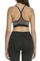 NIKE-Γυναικείο αθλητικό μπουστάκι NIKE INDY SOFT BRA γκρι 