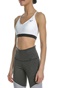NIKE-Γυναικείο αθλητικό μπουστάκι NIKE INDY BRA λευκό-μαύρο 