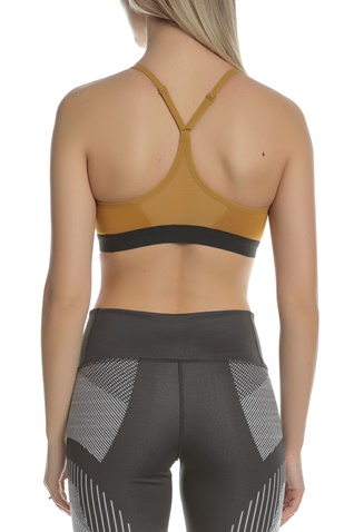 NIKE-Γυναικείο αθλητικό μπουστάκι Nike Pro Indy μπεζ