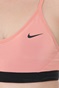 NIKE-Γυναικείο αθλητικό μπουστάκι NIKE INDY BRA ροζ