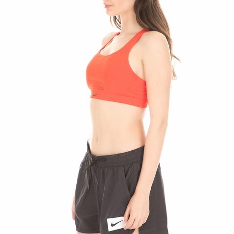 NIKE-Γυναικείο αθλητικό μπουστάκι Nike Impact Sports πορτοκαλί