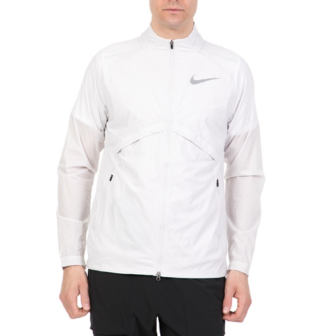 NIKE-Ανδρικό αθλητικό τζάκετ NIKE SHLD CONVERTIBLE λευκό