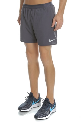 NIKE-Ανδρικό σορτς NIKE FLX STRIDE SHORT BF 5IN ανθρακί