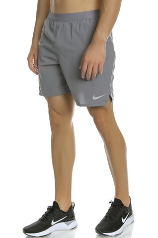 NIKE-Ανδρικό σορτς για τρέξιμο NIKE FLX STRIDE SHORT BF 7IN γκρι 