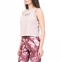 NIKE-Γυναικείο crop top NIKE PREMIUM TANK ροζ