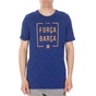 NIKE-Ανδρικό t-shirt Nike FC Barcelona μπλε