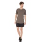 NIKE-Ανδρική κοντομάνικη μπλούζα NIKE TOP SS FTTD UTILITY χακί