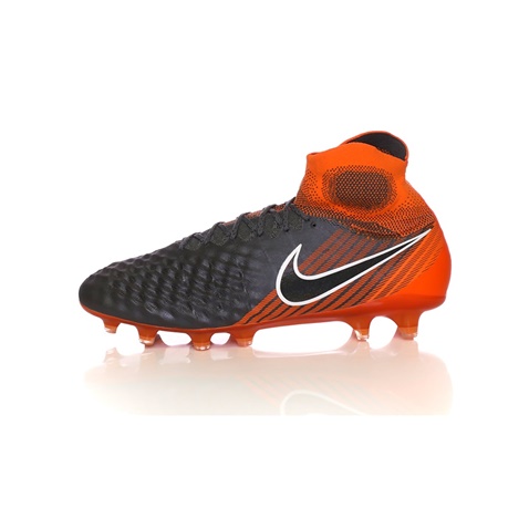 NIKE-Ανδρικά παπούτσια ποδοσφαίρου OBRA 2 ELITE DF FG ανθρακί-πορτοκαλί